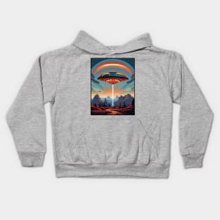 UFO In Sedona Arizona Kids Hoodie